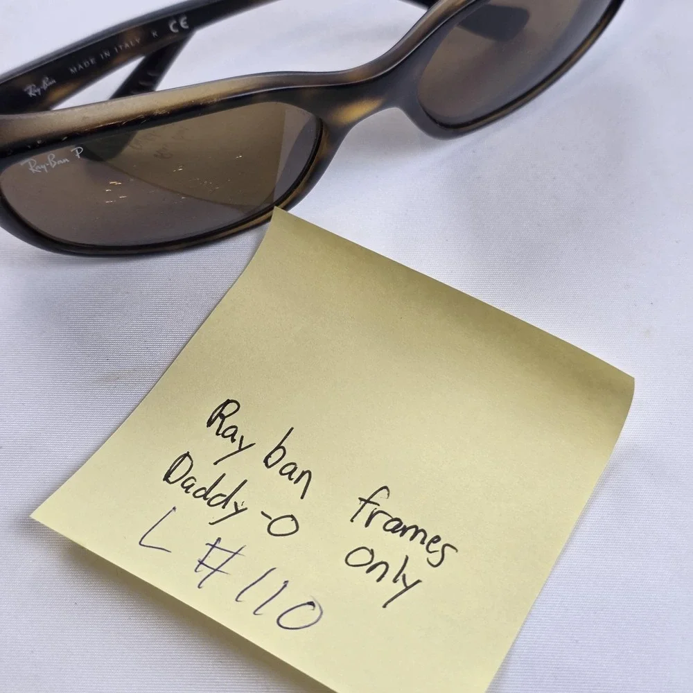 Ray-Ban RB 2016 Daddy-O Frames Only Sunglasses Mens 59-17 Brown Polarized 894/33